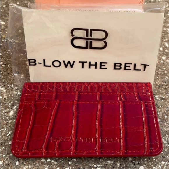 B-Low the Belt Accessories - NWT B-LOW THE BELT card case/change purse